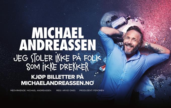 Michael Andreassen - Jeg stoler ikke på folk som ikke drekker