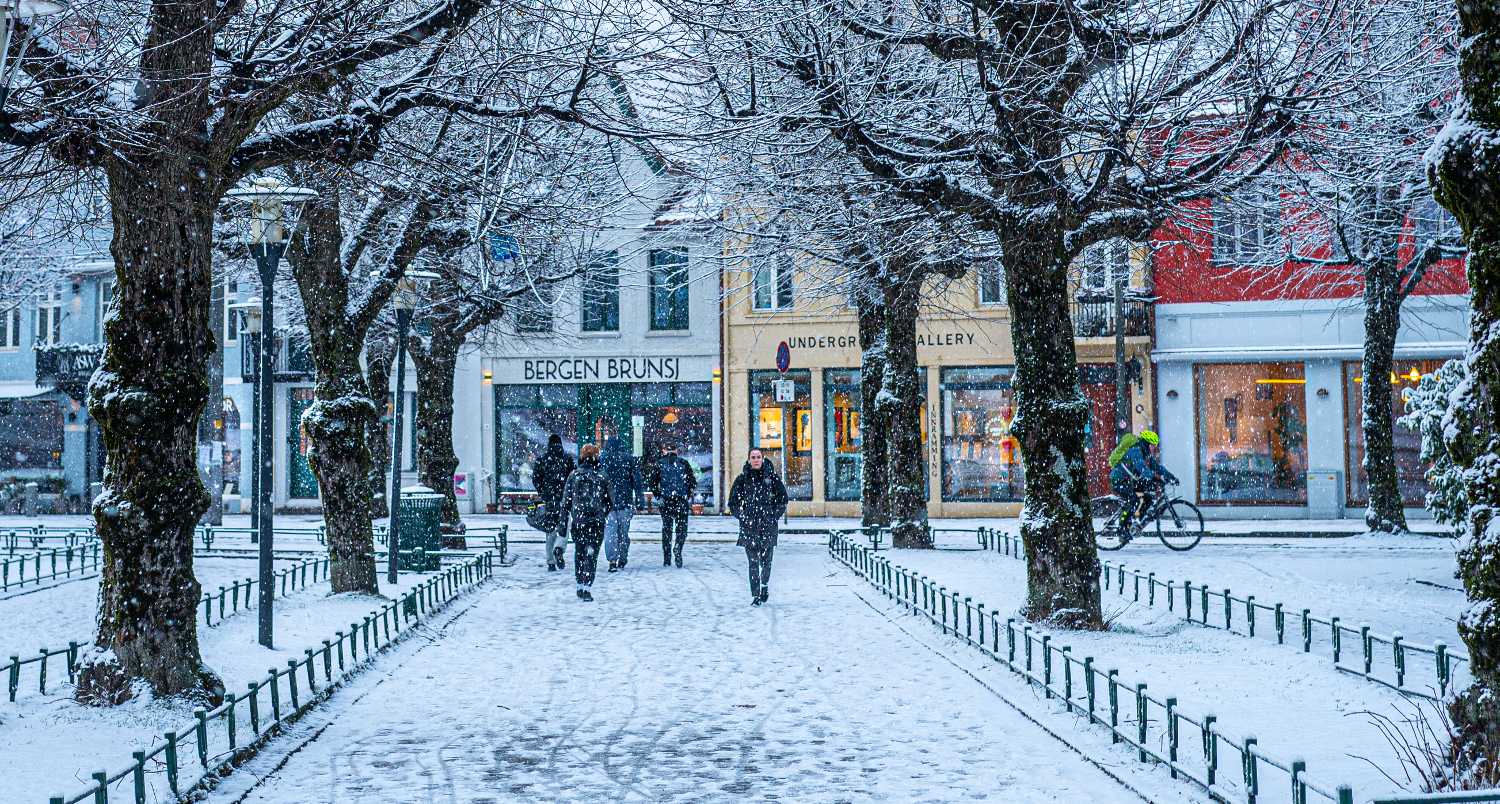 3 day winter program - Bergen city center