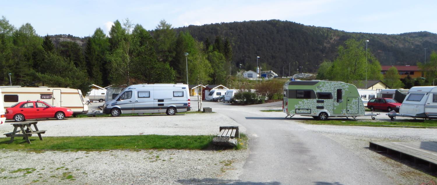 Motorhome parking in Bergen - Bergen Camping Park