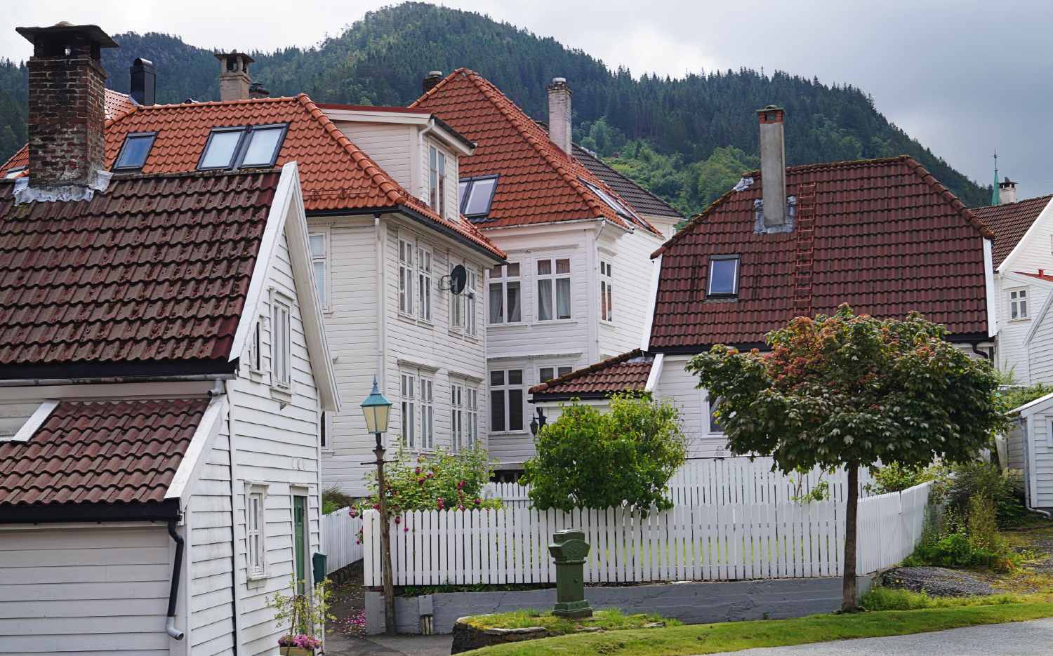 Neighborhoods in Bergen city centre - Sandviken