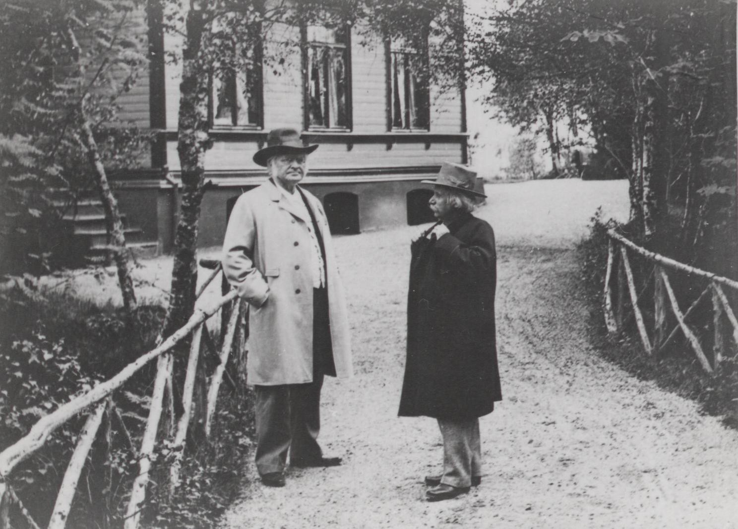 Edvard Grieg and Bjørnstjerne Bjørnson