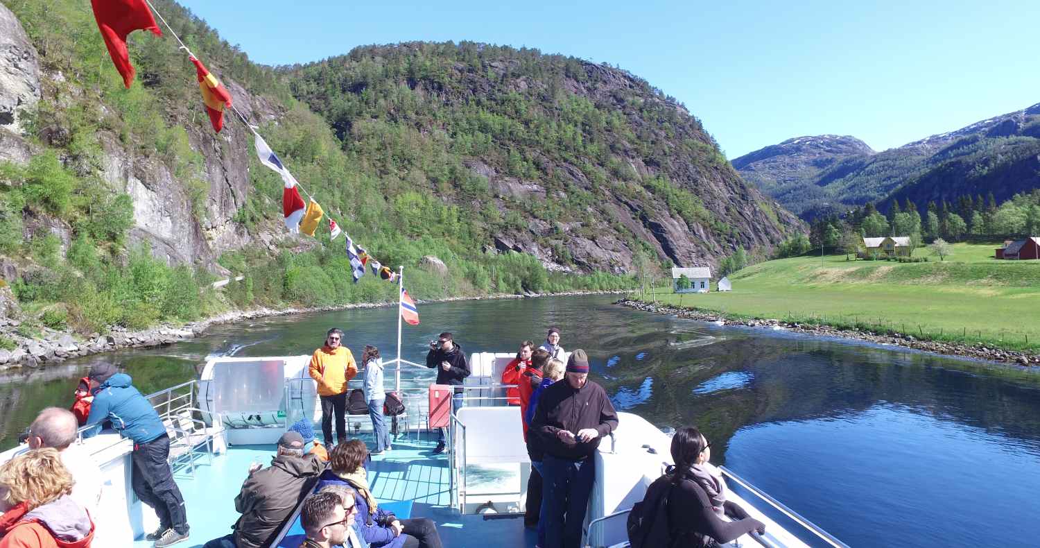 Ta Fjordcruise Bergen - Mostraumen på Norgesferie på Vestlandet