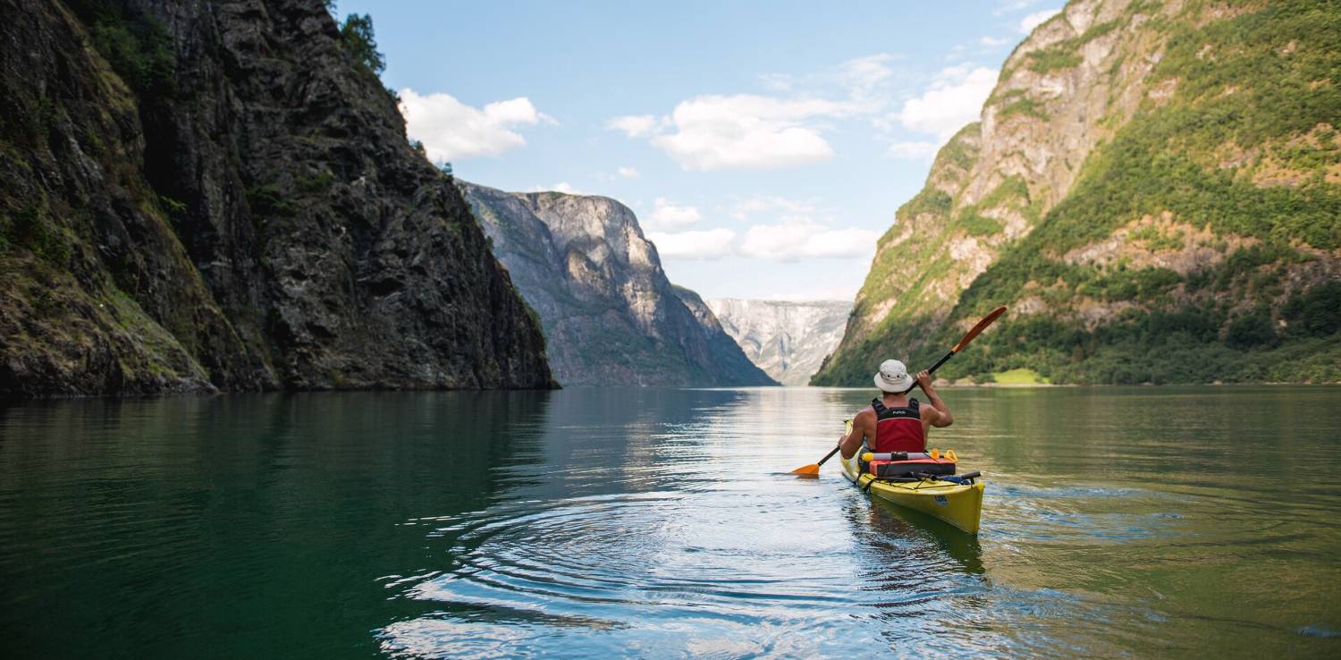 Sognefjord tours - kayaking