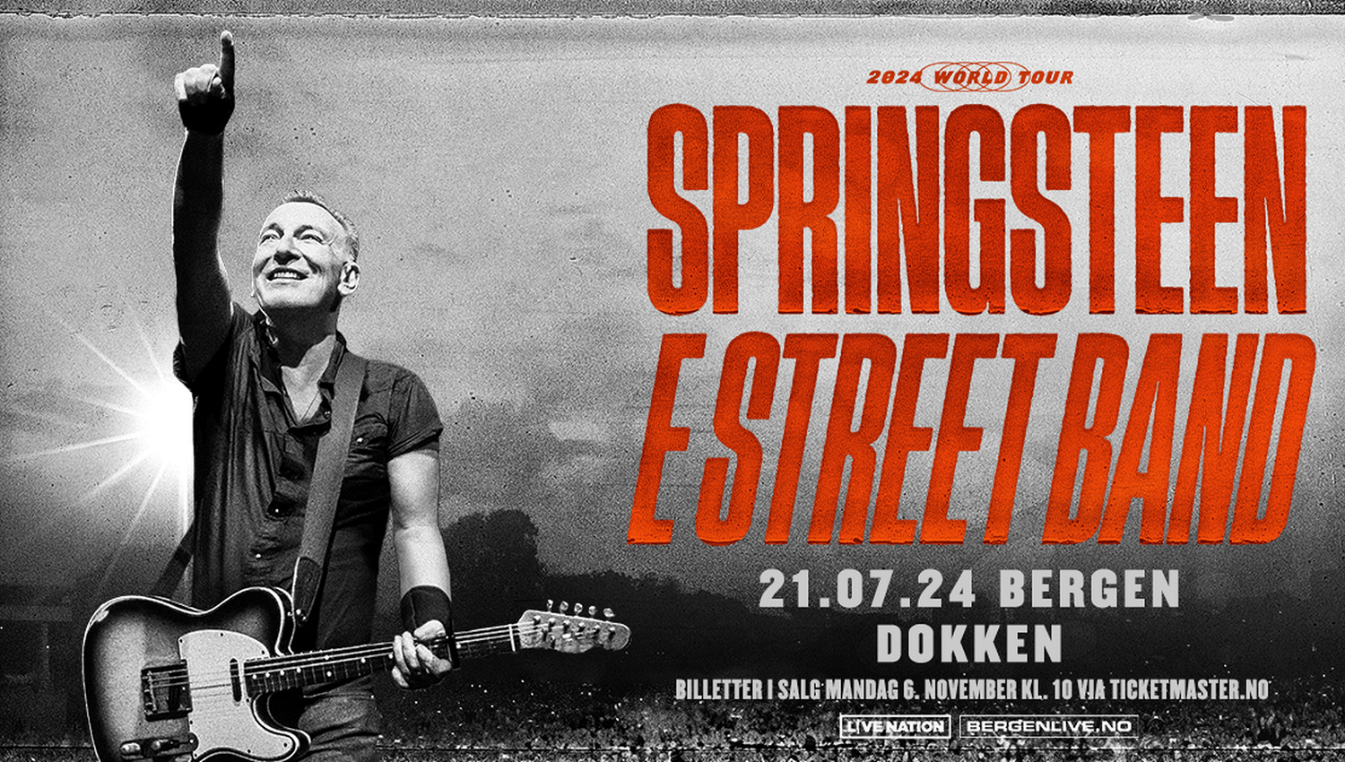 Bruce Springsteen and The E Street Band 2024 World Tour - Concert