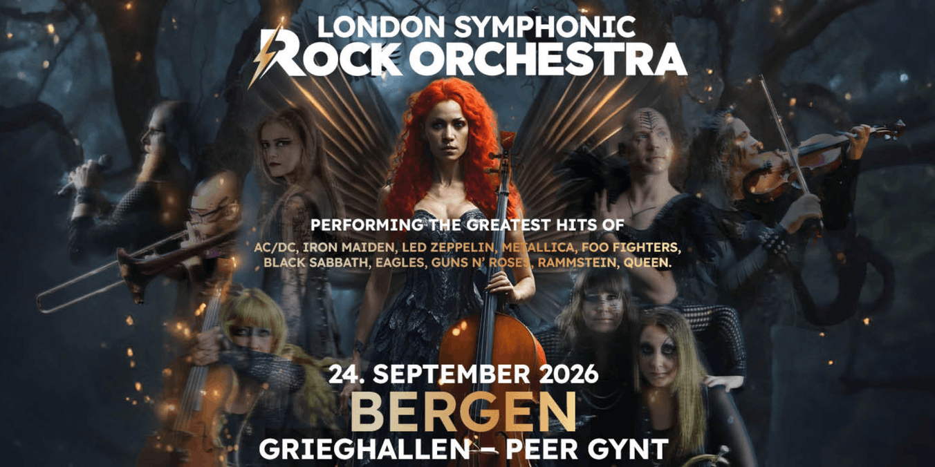 London Symphonic Rock Orchestra - Concert - visitBergen.com