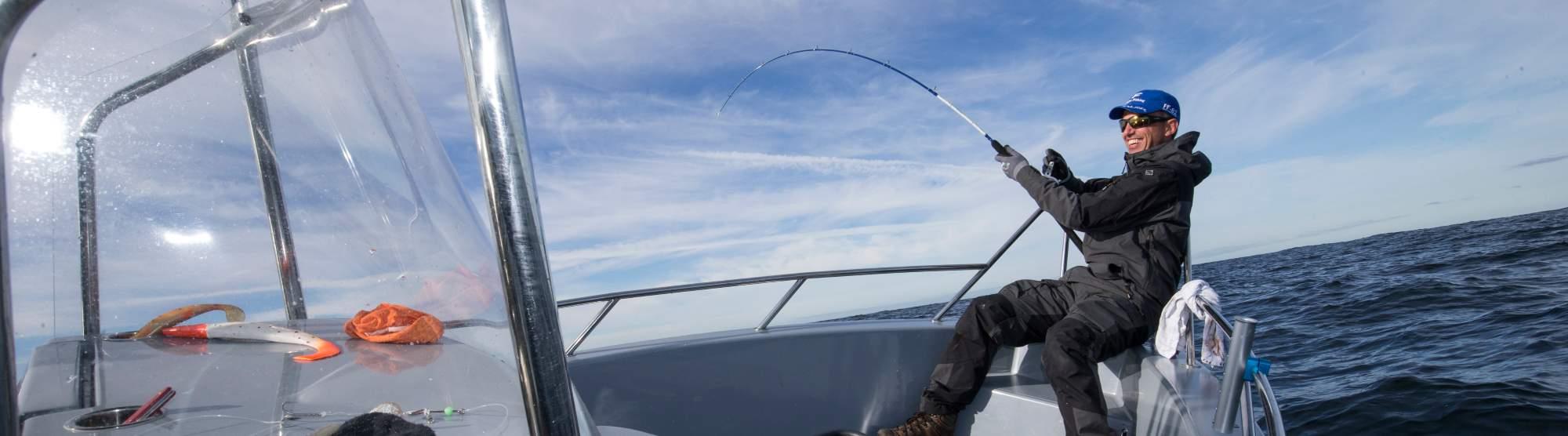 Fishing excursions in the Bergen region - deep sea fishing