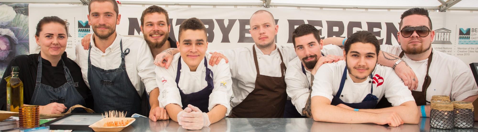 Food and drink at events in Bergen