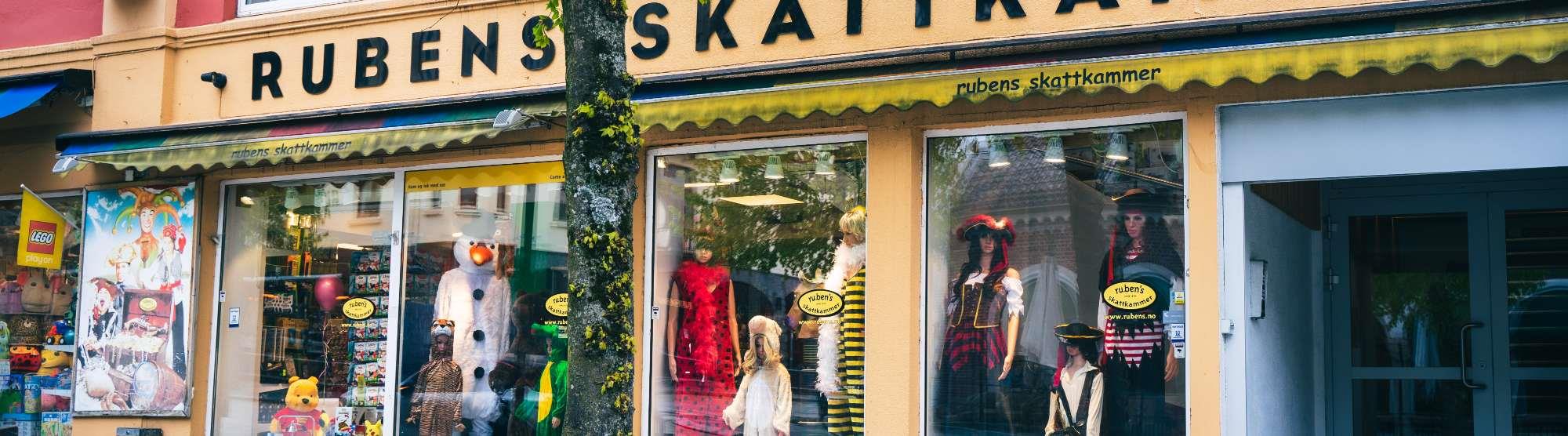 Niche stores in Bergen city centre