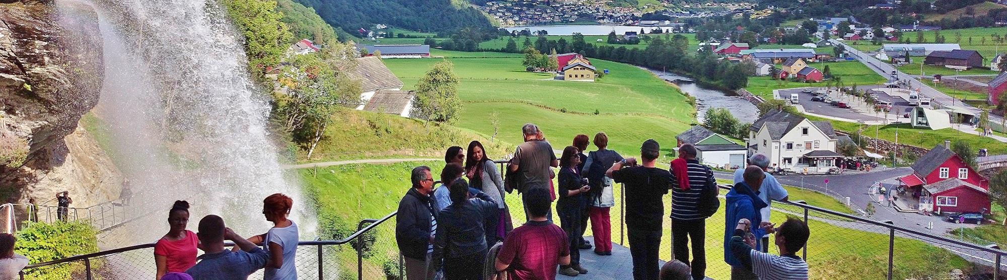 Steinsdalsfossen in Hardanger