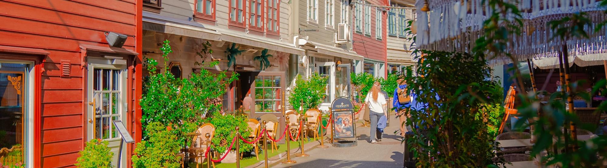 Skostredet street in Bergen