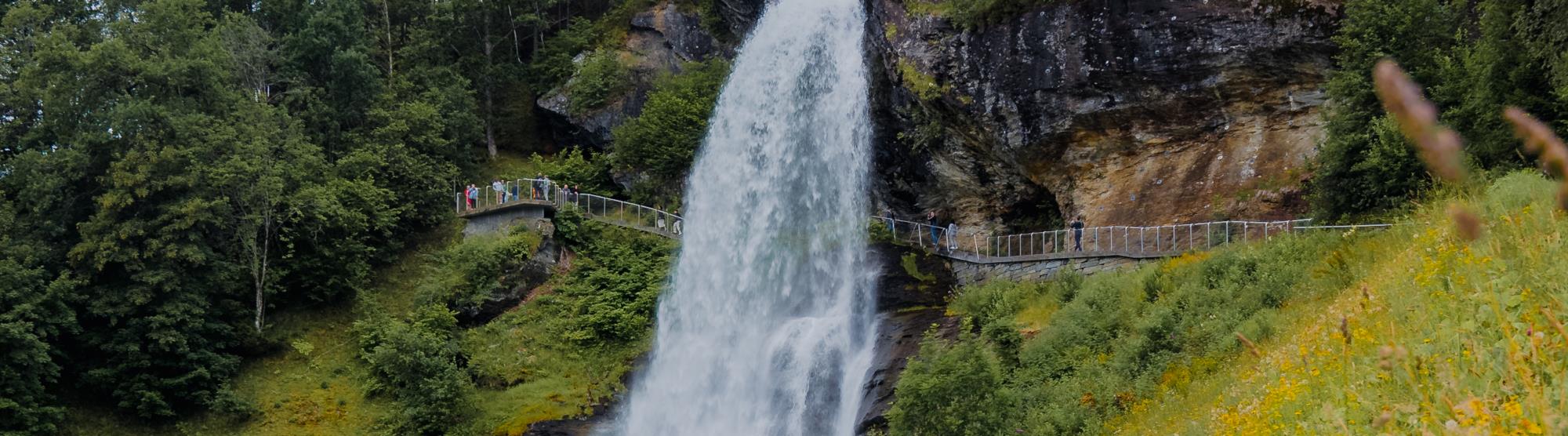 Steinsdalsfossen Waterfall