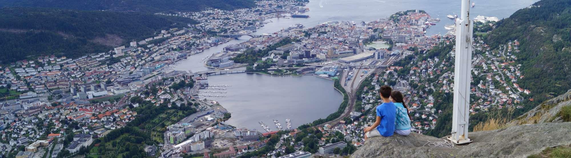 View from Mount Ulriken