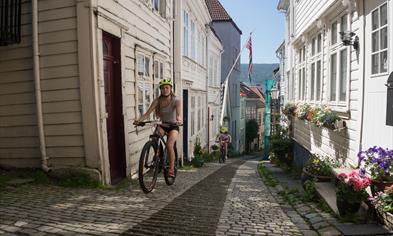 See Bergen from your bike