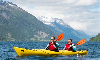 Guided Sea Kayak Tour on the Hardangerfjord