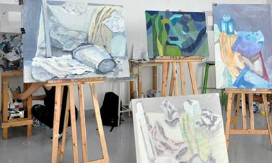 Tegne- og malekurs 2:  Fra det svart-hvite og inn i farge nivå 2  Kveldskurs, torsdager våren 2026