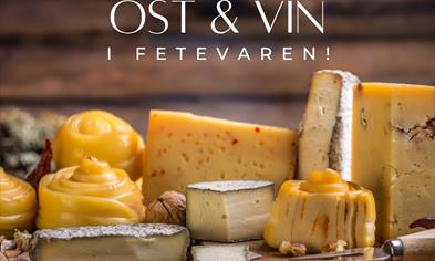 Bli kjent med ost & vin i Fetevaren!