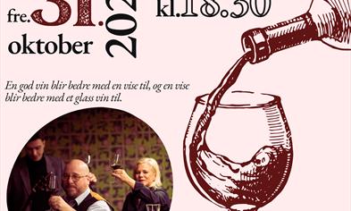 VINSMAKING I KUNSTENS TEGN - på DRÅPEN VINBAR