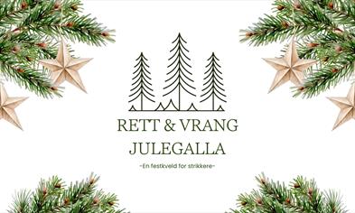Rett & Vrang Julegalla 2025 - en festkveld for strikkere