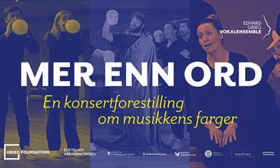 Mer enn ord – med Edvard Grieg Vokalensemble