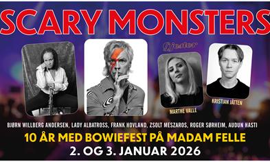 SCARY MONSTERS – 10 år med Bowiefest