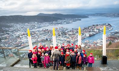 Christmas at Fløyen