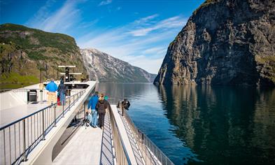 Fjord cruise on the Nærøyfjord