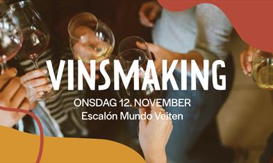 VINSMAKING med spansk vin & tapas @Veiten