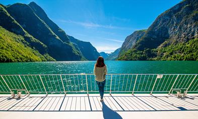 A view over the Nærøyfjord