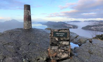 View from Håøytoppen