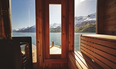 Heit Sørfjorden Sauna