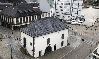 "Murhvelvingen" oder "Muren", von oben gesehen