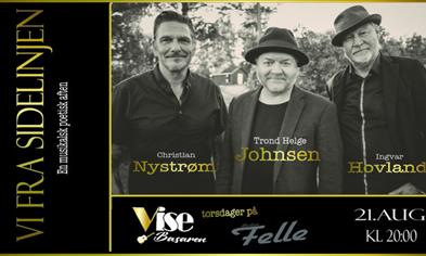 TROND HELGE JOHNSEN er tilbake sammen med Christian Nystrøm og Ingvar Hovland