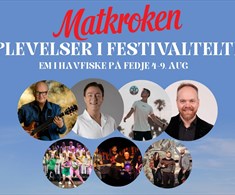 Festivalteltet under EM i havfiske på Fedje