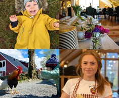 BARSELTREFF - og åpen kafé - på Øvre-Eide Gård – torsdag 24. april kl. 11.00 - 13.00