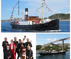Jazz-cruise med dampskipet "Stord I" på Byfjorden