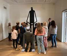 Familieverkstad og kunstomvising