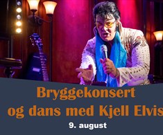 Bryggekonsert og dans med Kjell Elvis på Mandelhuset