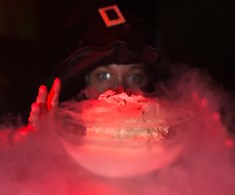 Halloween på VilVite - Gøy for de yngste