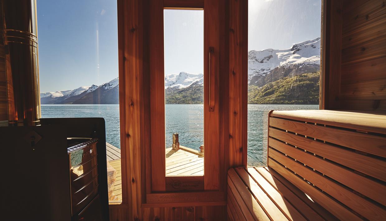 Heit Sørfjorden Sauna