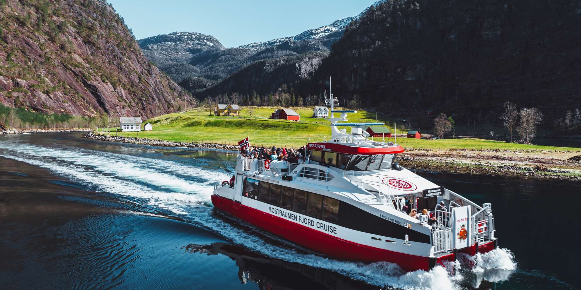 Half-day fjord cruise from Bergen to Mostraumen