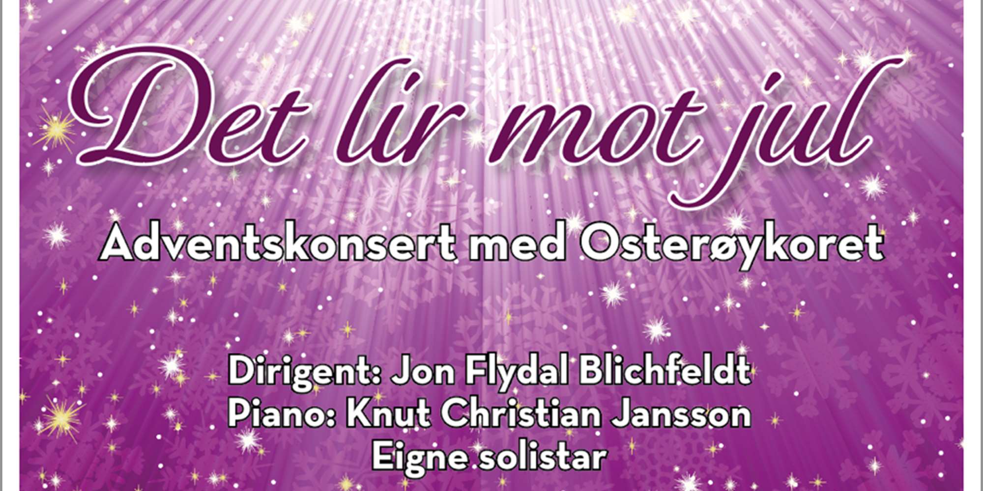 Adventskonsert med Osterøykoret