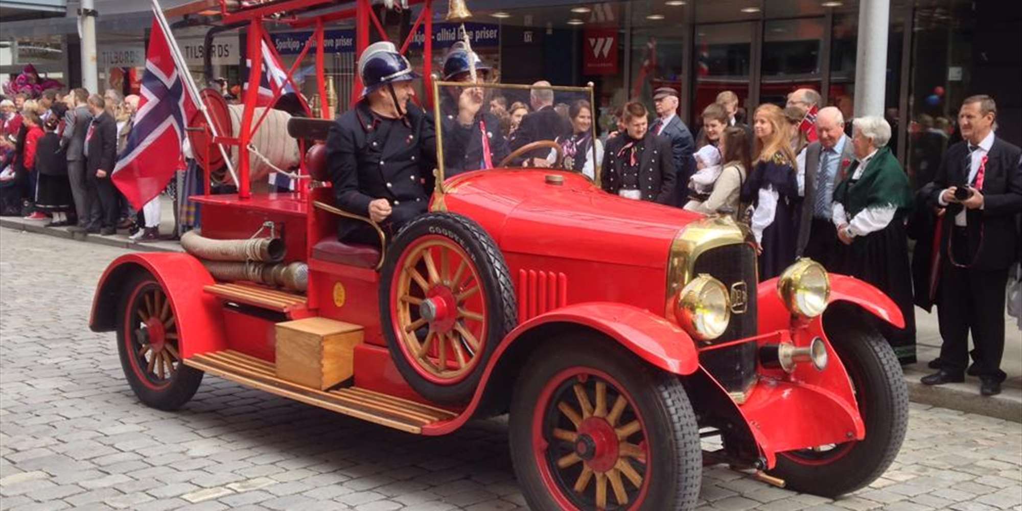 Veteranbrannbiltreff i Bergen