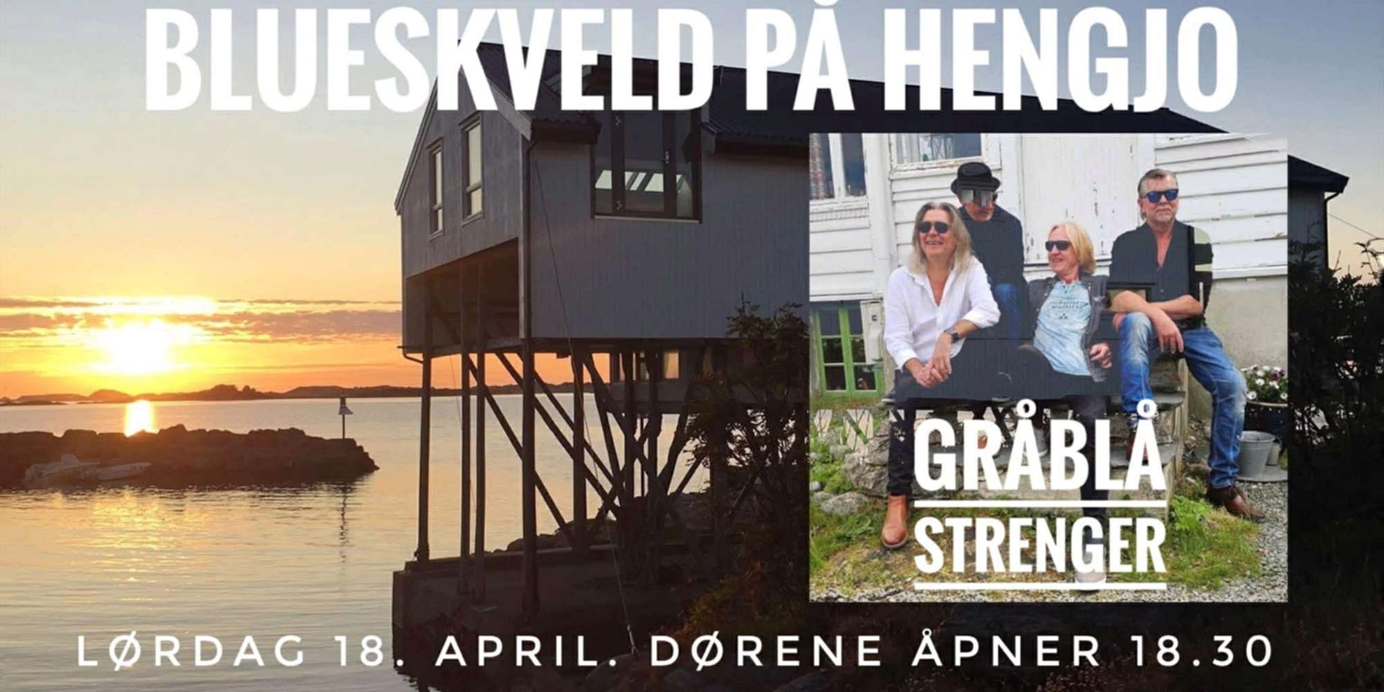 Blueskveld på Hengjo på Hellesøy