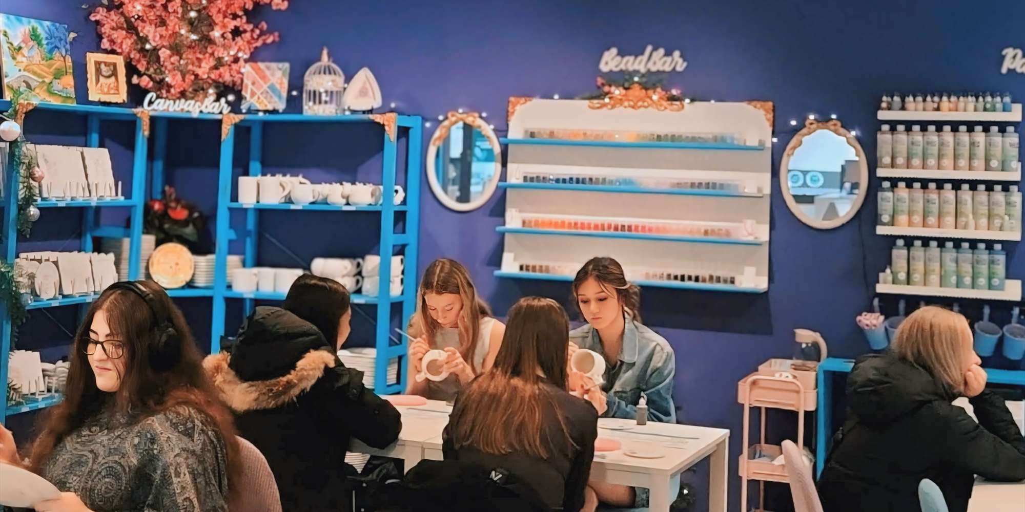 An inspiring atmosphere where you can relax and get creative