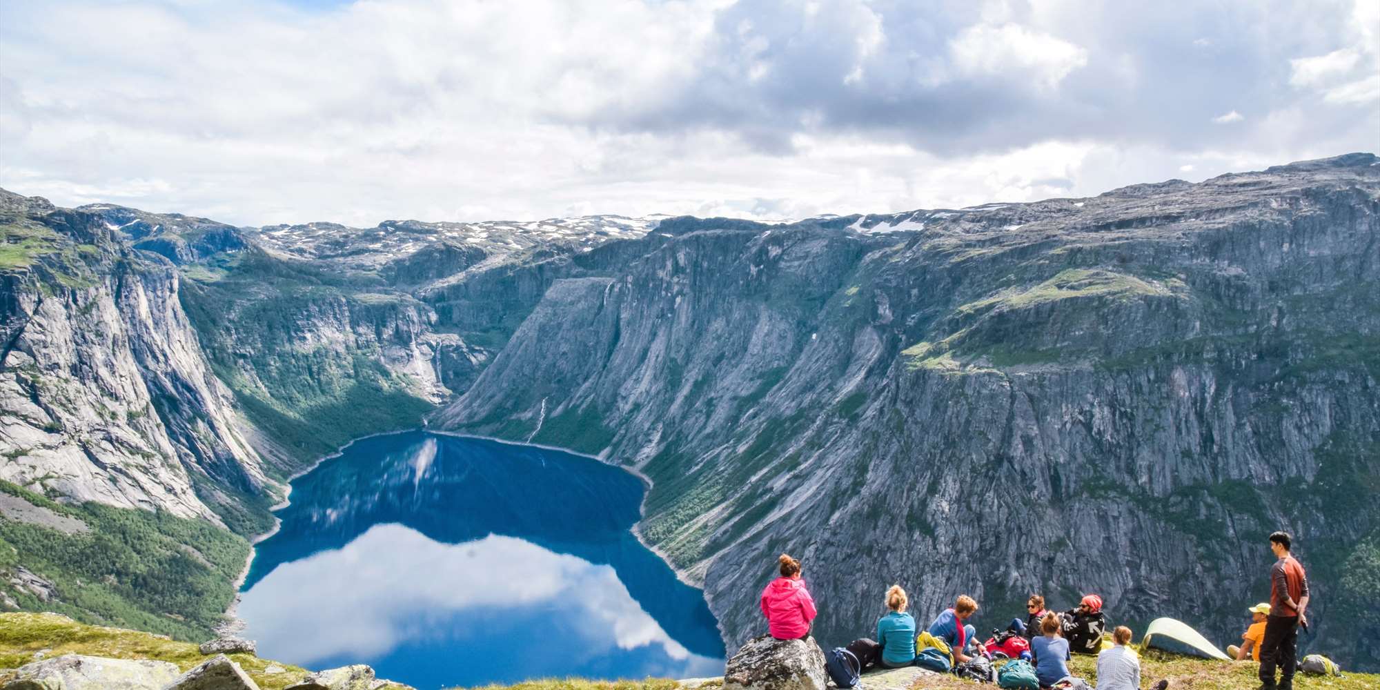 Trolltunga guided overnight hike -