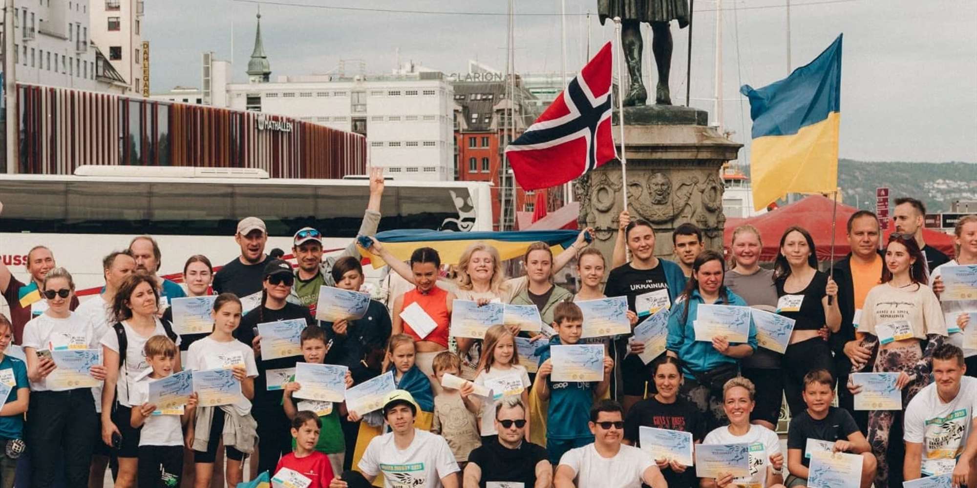 Join "Run for the Heroes of Ukraine" in Bergen
