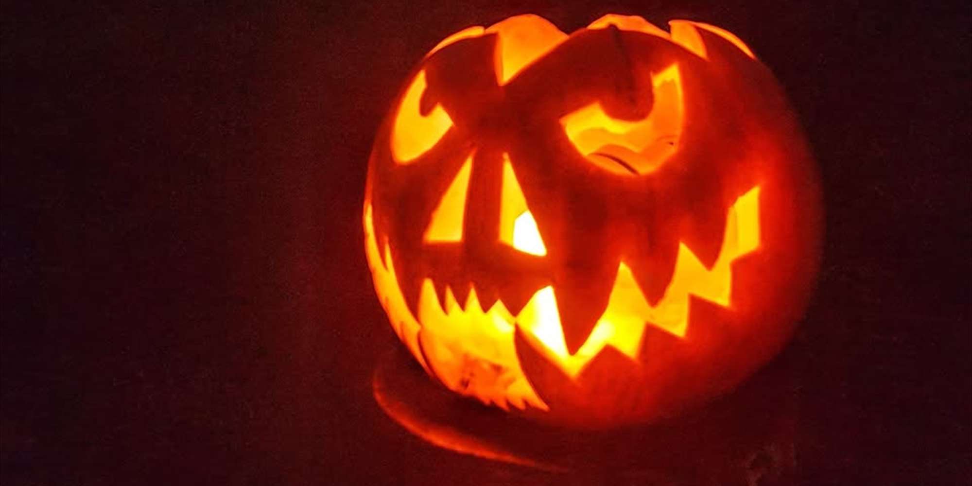 The Prairie Village "decorated" for Halloween