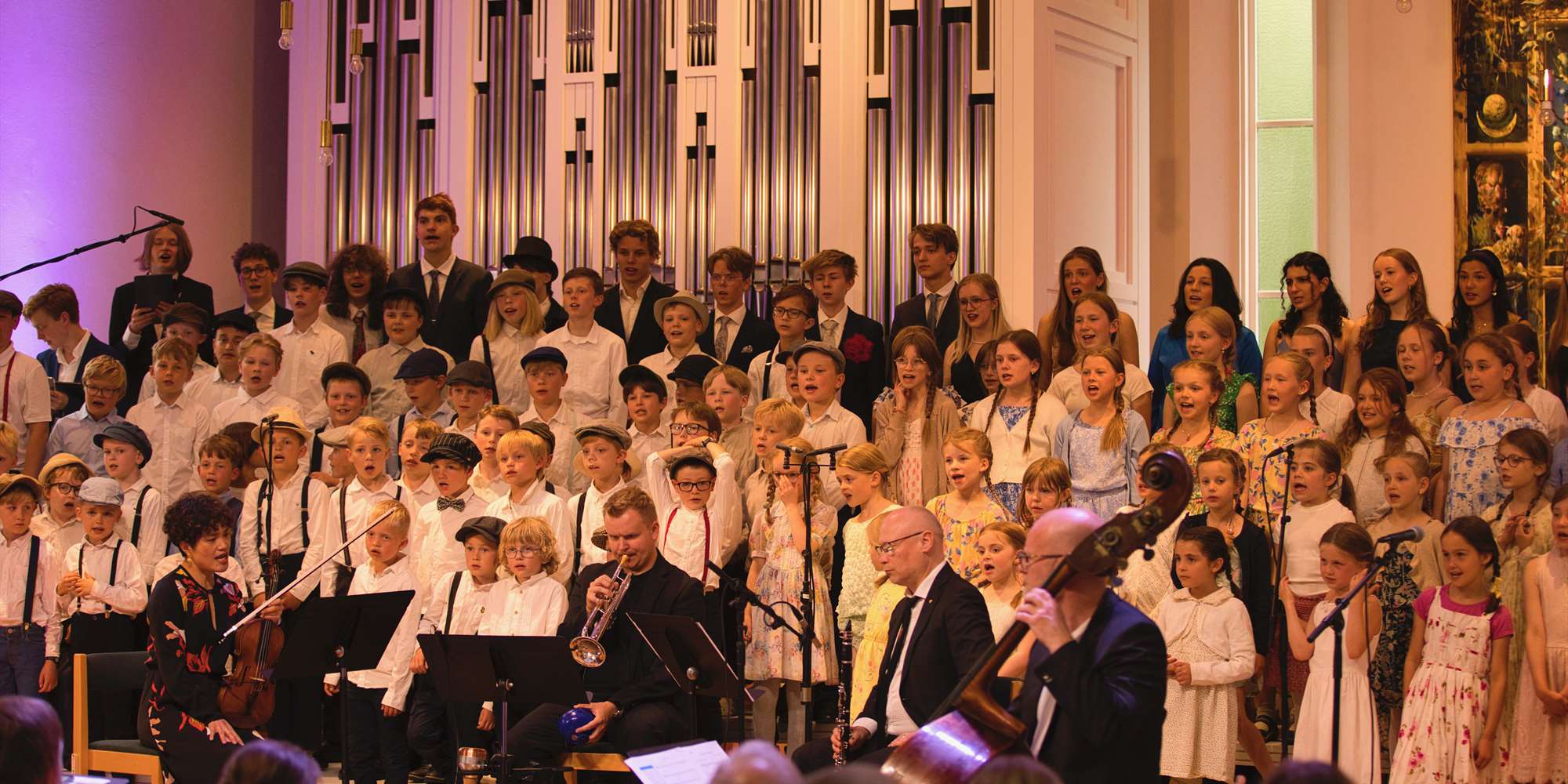 Jazzkonsert med Collegium Vocale Gutter, Jenter og Ung
