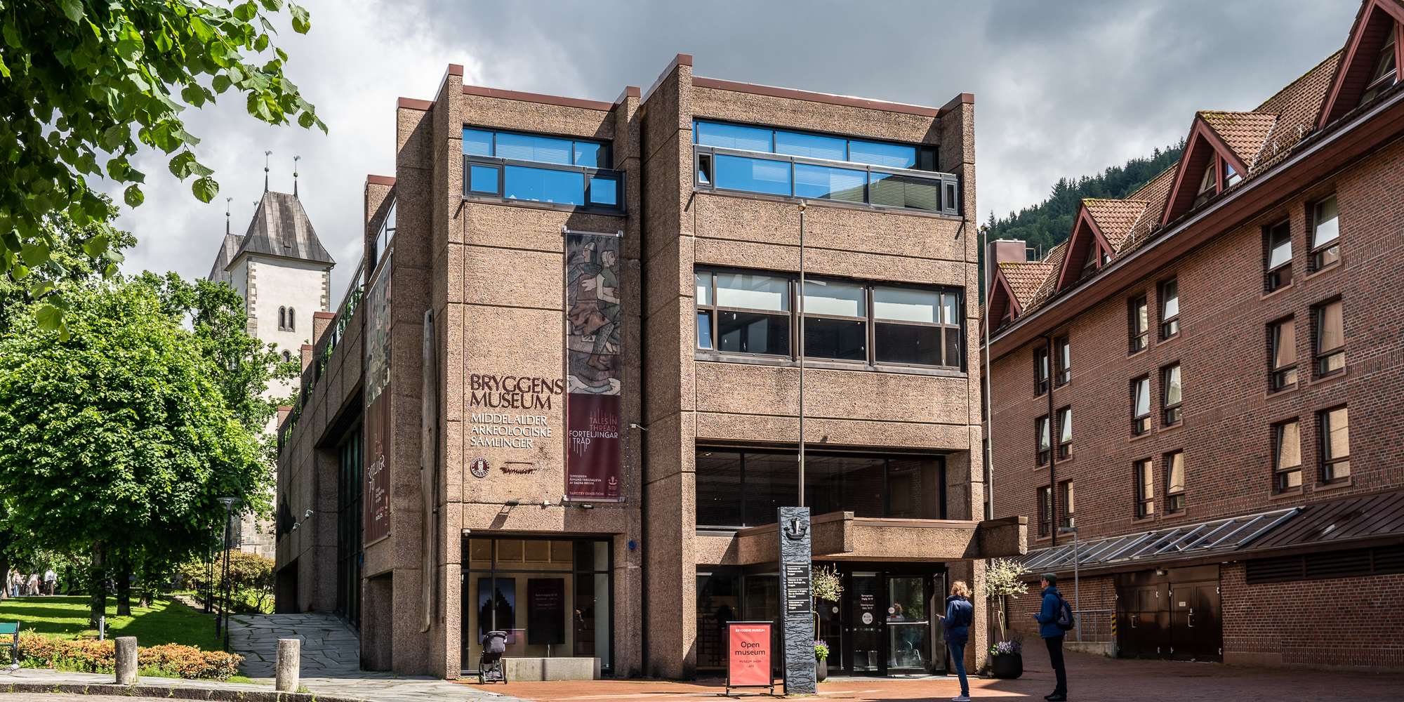 Bryggens Museum seen from the outside