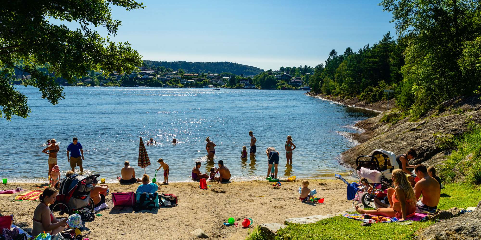 Beach in Bergen